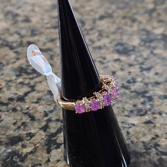 Bomb Party RG42611 "Sweet Escape" Iris Ice Crystal Sz 6 - Picture 3 of 5